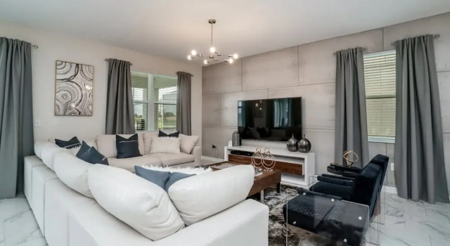 851pbeach Amazing Champions Gate 9 Bedroom 5 Bed, Забронировать Дом для отпуска Виллы Парка развлечений Walt Disney World, Вилла