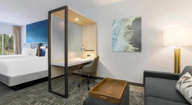 Четырёхместный люкс SpringHill Suites by Marriott Truckee Lake Tahoe