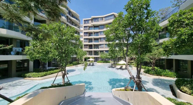 Апартаменты Veranda Residence Hua Hin 1BR Beachfront