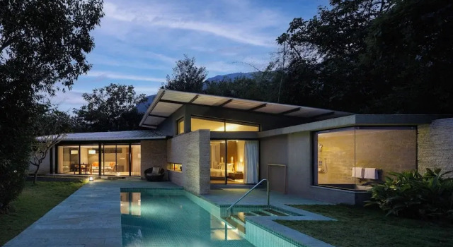 Villa 1 camera da letto con balcone Dharana at Shillim-A Luxury Wellness Retreat