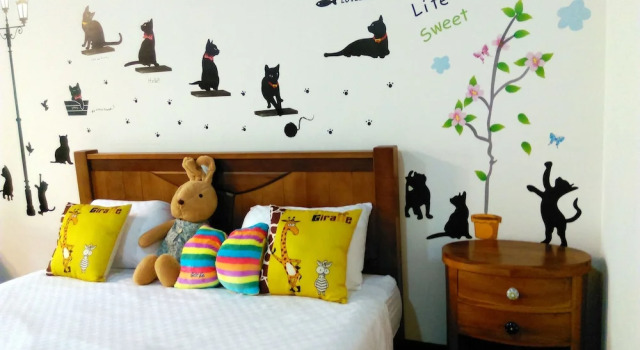 Четырёхместный номер Luxury с балконом Tainan Yi Home