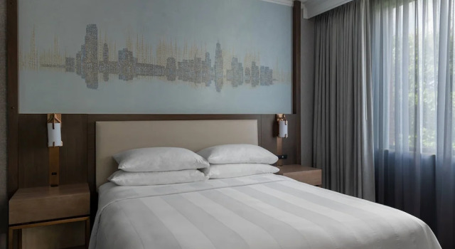 Студия Courtyard by Marriott Chicago at Medical District-UIC