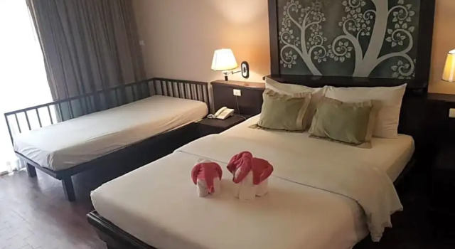 Трёхместный номер Superior Sarita Chalet & Spa Jomtien beach Pattaya