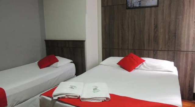 Трёхместный номер Standard Hotel Gontijo Belo Horizonte - Próximo a Rodoviária e Praça Sete