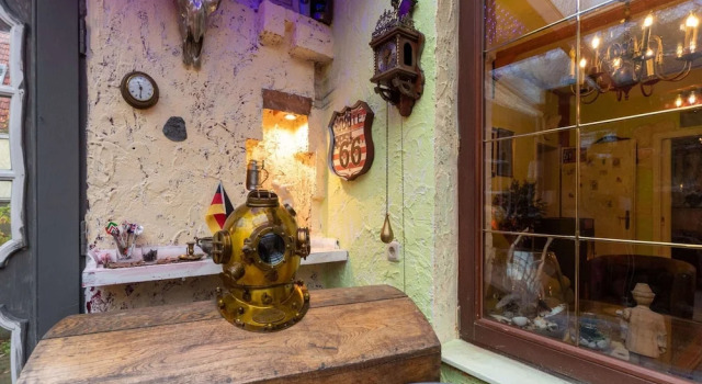 Comfortable Apartment in Wismar Mecklenburg With Fireplace