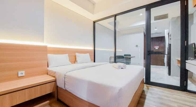 Gorgeous and Tidy 1BR Apartment at The Smith Alam Sutera By Travelio, Prenota Appartamento Hotel a Tangerang con piscina, Piscina