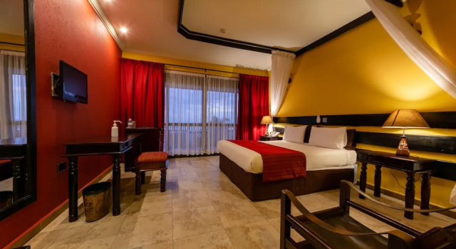 Двухместный номер Deluxe с балконом и с видом на озеро Cassia Lodge
