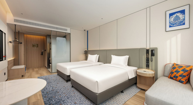 Четырёхместный номер Standard Holiday Inn Express Beijing Lize Business District by IHG