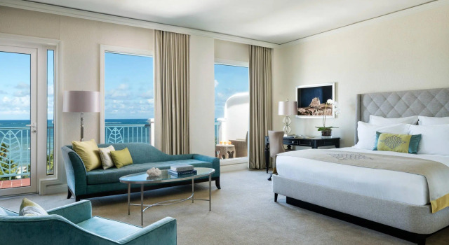Двухместный клубный полулюкс с балконом и с видом на океан The Ritz Carlton, San Juan