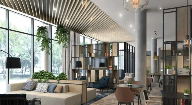 Номер Standard Courtyard by Marriott Szczecin City