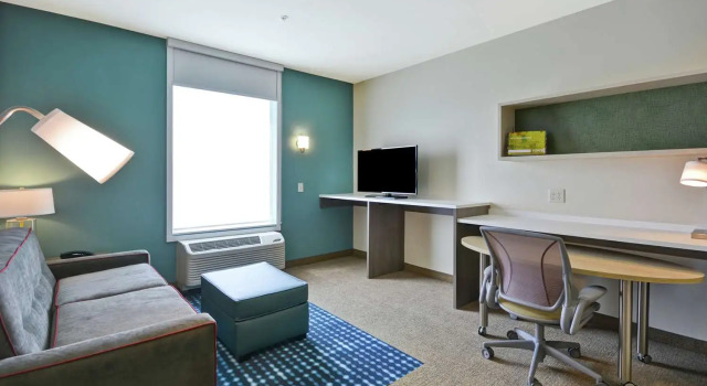 Одноместный люкс c 1 комнатой Home2 Suites By Hilton Plymouth Minneapolis