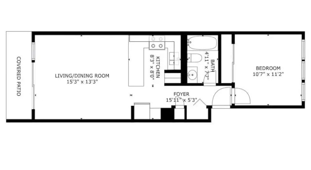 Номер Standard Kona Isle B8 1 Bedroom Condo