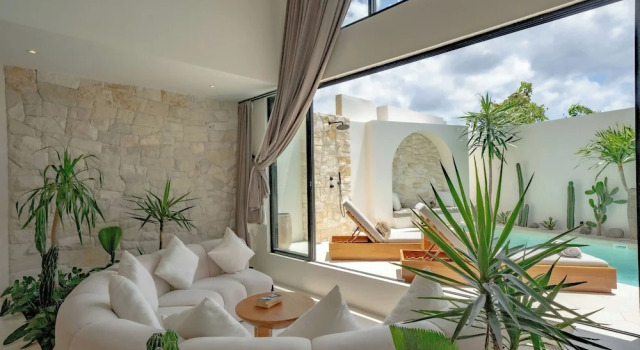 Villa con vista sulla piscina 7Seas Bingin
