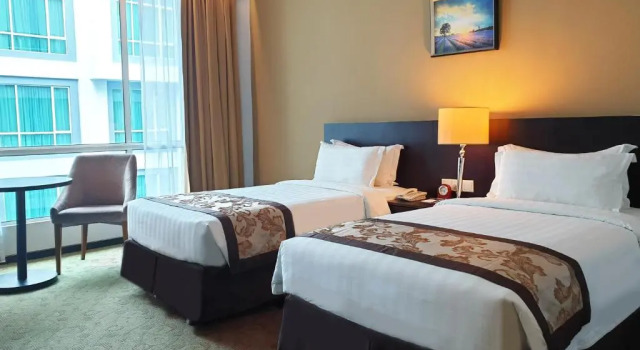 Номер Standard с видом на бассейн Pan Borneo Hotel Kota Kinabalu