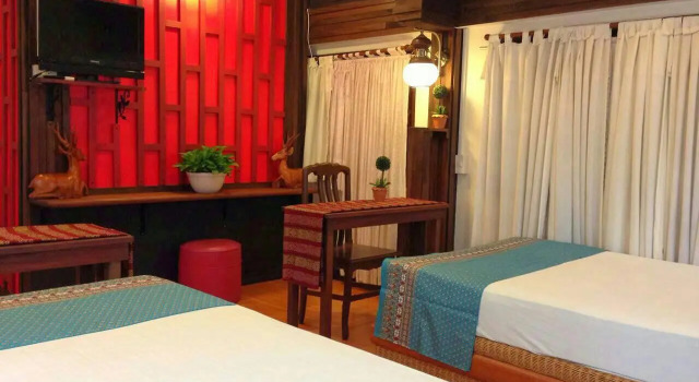 Четырёхместный номер Deluxe Baifern Homestay