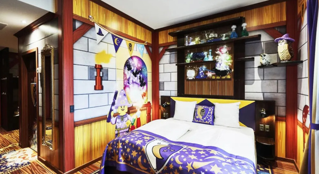Wizard's room LEGOLAND Castle Hotel DENMARK