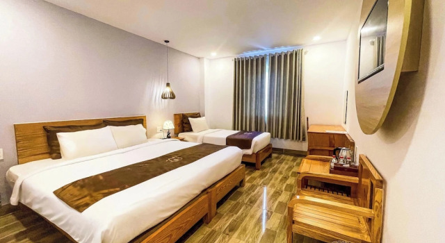 Трёхместный семейный номер Standard с видом на сад BB Hotel & Resort