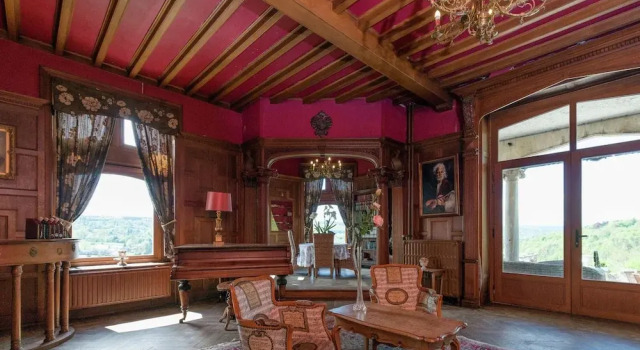 Castle in Spa With Lake View & Heated Pool
