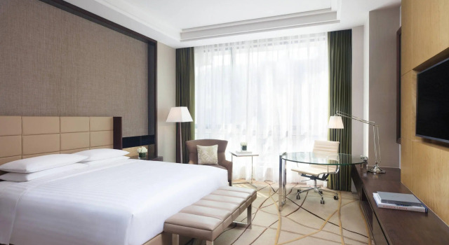 Двухместный номер Standard Courtyard by Marriott Shanghai Changfeng Park