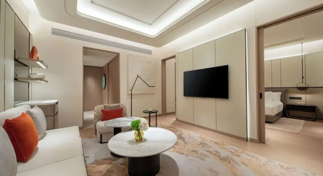 Люкс c 1 комнатой Отель Crowne Plaza Guangzhou Window Of Canton By IHG