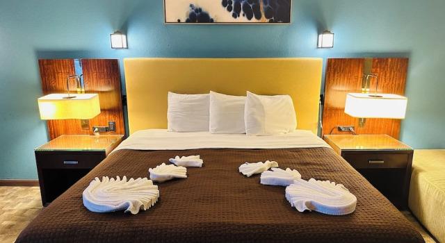 Двухместный номер Deluxe с красивым видом из окна The Boston Inn