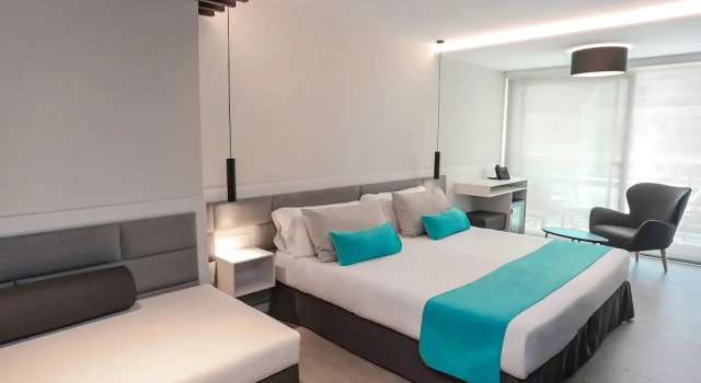 Двухместный номер Urban с балконом KAKTUS Hotel Kaktus Playa