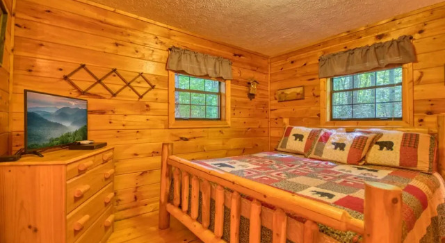 Secret Hideaway #195 by Aunt Bug's Cabin Rentals