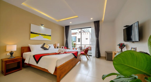 Двухместный номер Deluxe с балконом Tam Hong Phuc Homestay Hoi An
