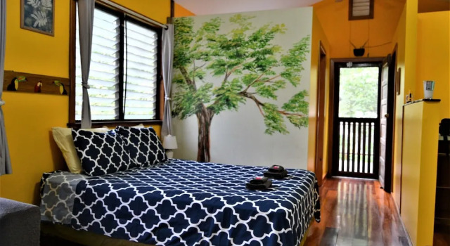 Treetop Cottage Escape in Tropical Garden Near San Ignacio