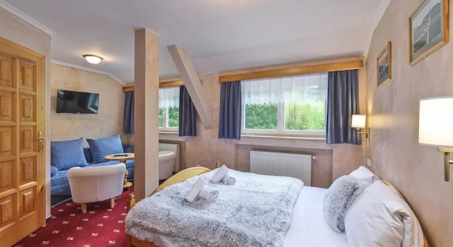 Трёхместный номер Standard c 1 комнатой Hotel Kristýna