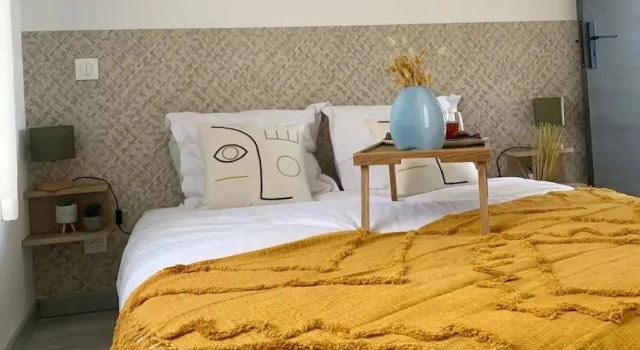 Апартаменты с 2 комнатами с видом на бассейн Residence de tourisme Pietra Gemina