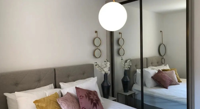 Апартаменты Luxury с 2 комнатами с балконом и с видом на город New Luxurious 2BR front old city Legacy