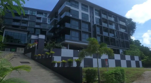 A202 - One Bedroom Partial Seaview Serviced Apartment, Ao Nang Beach, Забронировать Апартаменты/квартира Отели Южного Таиланда с парковкой, Парковка