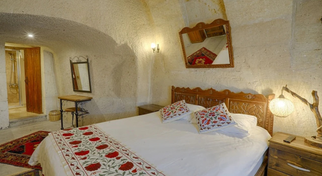 Номер Deluxe с балконом и с видом на окрестности Tulip Cave Suites