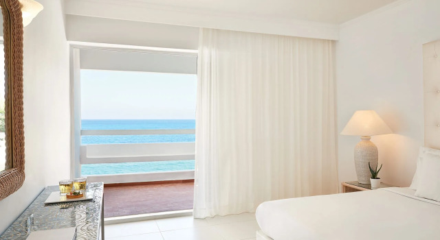 Двухместный номер с видом на море Grecotel LUXME White