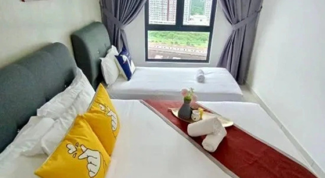 Люкс Classic Skyline Suites l The Horizon Ipoh by Grab A Stay l 1-8pax