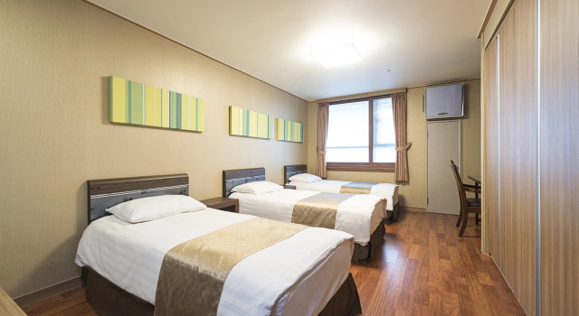 Трёхместный номер Deluxe Western Coop Hotel & Residence Dongdaemun