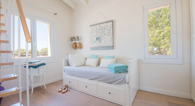 Семейная вилла с 4 комнатами с красивым видом из окна Casa Can Blau