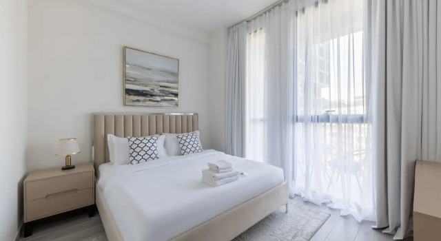 Апартаменты Comfort Fresh And Quiet 1BR at Noor 4 Tower