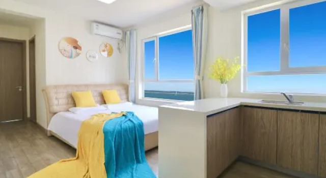 Люкс Lanjing Yunhai Seaview Apartment (Yuquan Shanhai Square Branch)