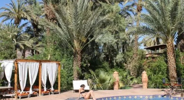 Ecolodge Bab El Oued Maroc Oasis, Rezerwuj Hotel Hotele w Souss-Massa-Draa z basenem, Basen