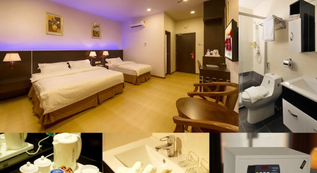 Семейный номер Standard ERNES Hotel Alma Bukit Mertajam