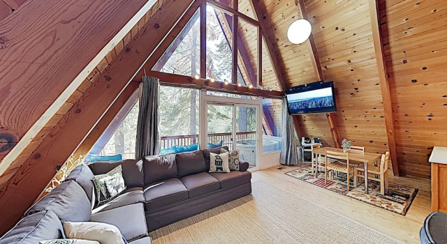 New Listing! Classic A-Frame Home w/ Hot Tub cabin
