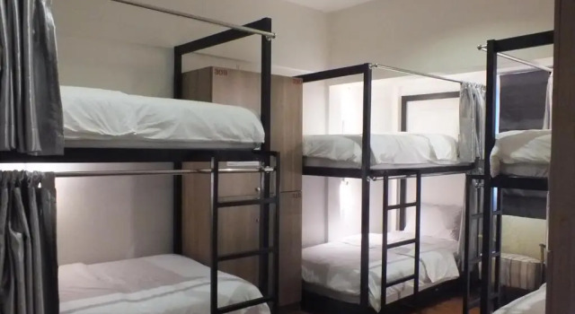 Кровать в общем номере 09 Hostel Chiangmai