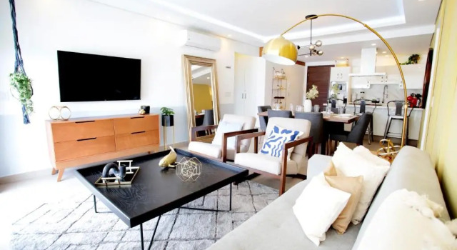 RealLuxe Stylish apartment with pool and gym, Book Apartment Hotels in Jalisco with a Pool, Swimming Pool
