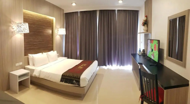 Двухместный номер Deluxe с балконом Ao Nang Baan Suan Resort