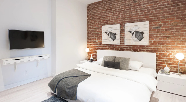 Les Appartements Stanley Court, Rezerwuj Apartament Hotele w Montreal z parkingiem, w pobliżu Griffintown, Parking