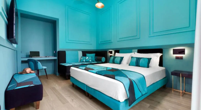 Двухместный номер Deluxe с балконом и с видом на город YourHome - Maison Iovino Luxury Rooms