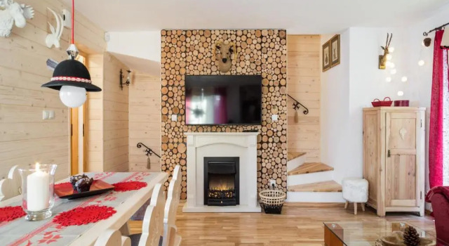 Коттедж Мансарда с 3 комнатами TatryTop Miód Malina Mountain Chalets