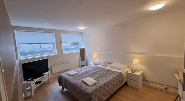 Room-spacious Private Room, Queen Bed, C, Boek Appartement Appartementen in Rogaland, Appartement